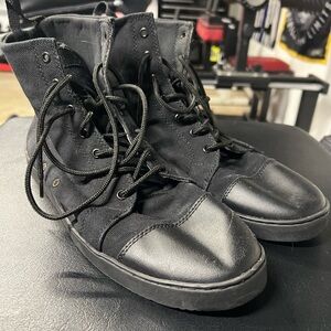 Woobies all black shoes